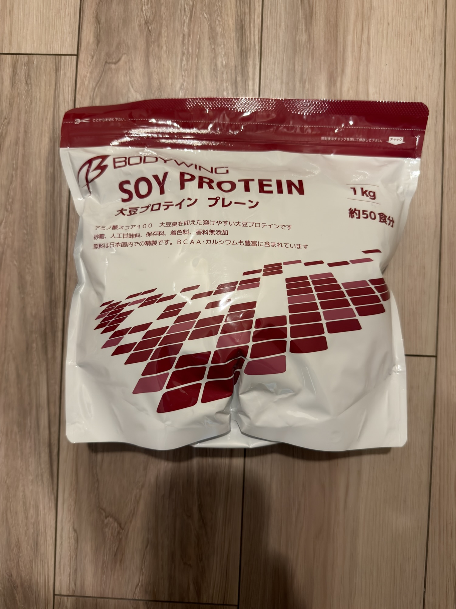 BODYWING ソイプロテイン プレーン 1kg 約50食分