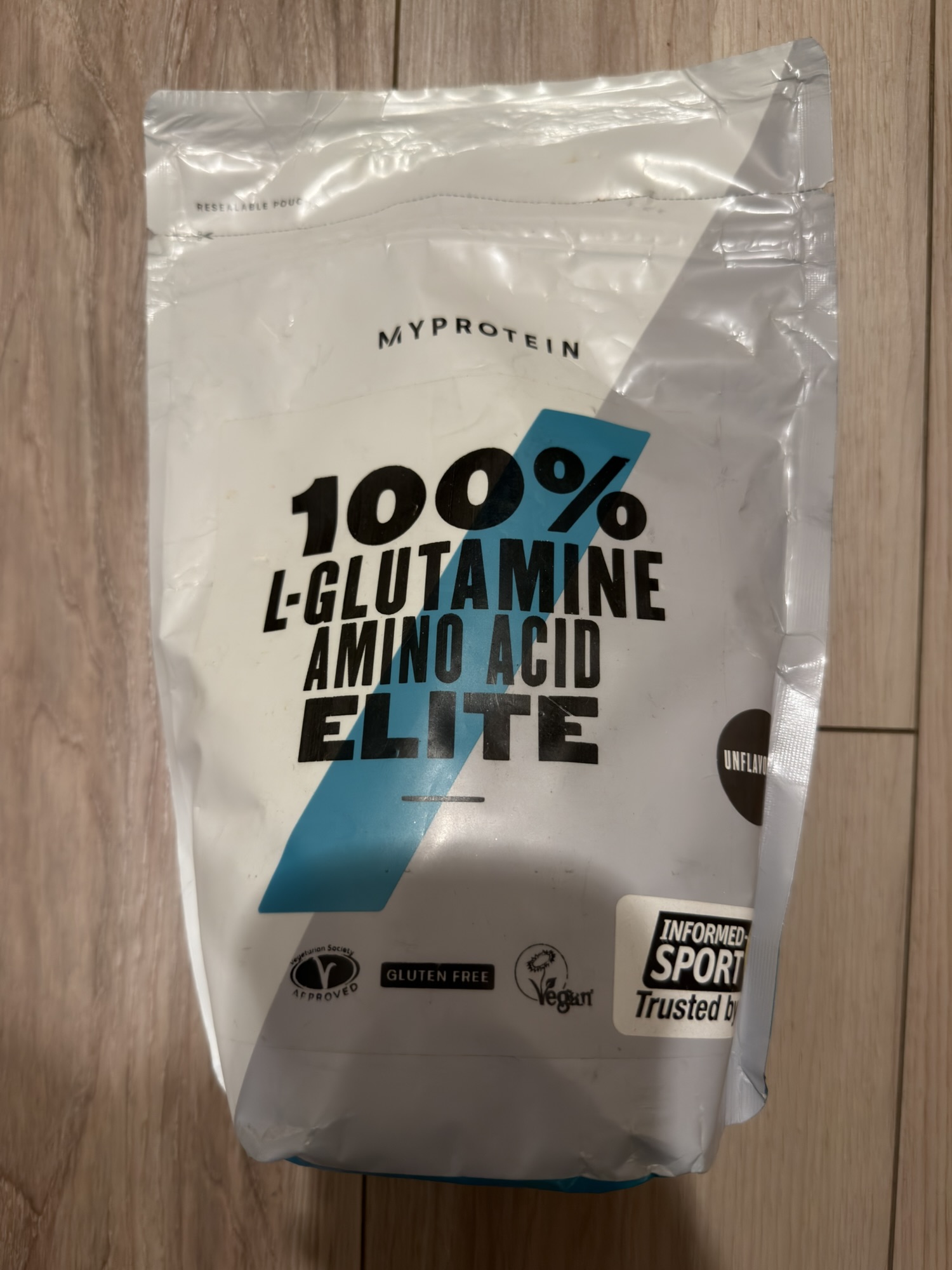マイプロテイン 100% L-GLUTAMINE AMINO ACID ELITE